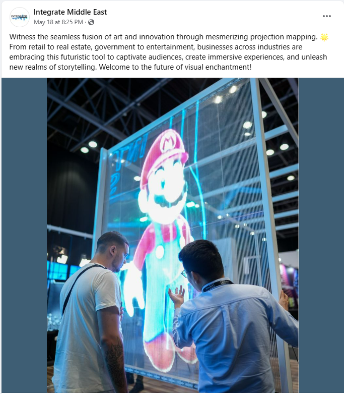 彩尼斯光電非常榮幸受到INTEGRATE ME 2023組委會專門報道